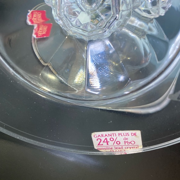 Cristal d'Arque never used crystal candle holder - Picture 2 of 3
